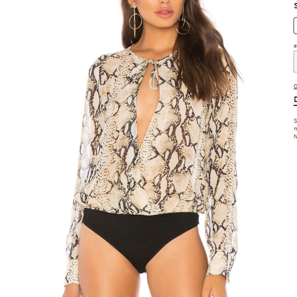 Superdown Revolve Bodysuit